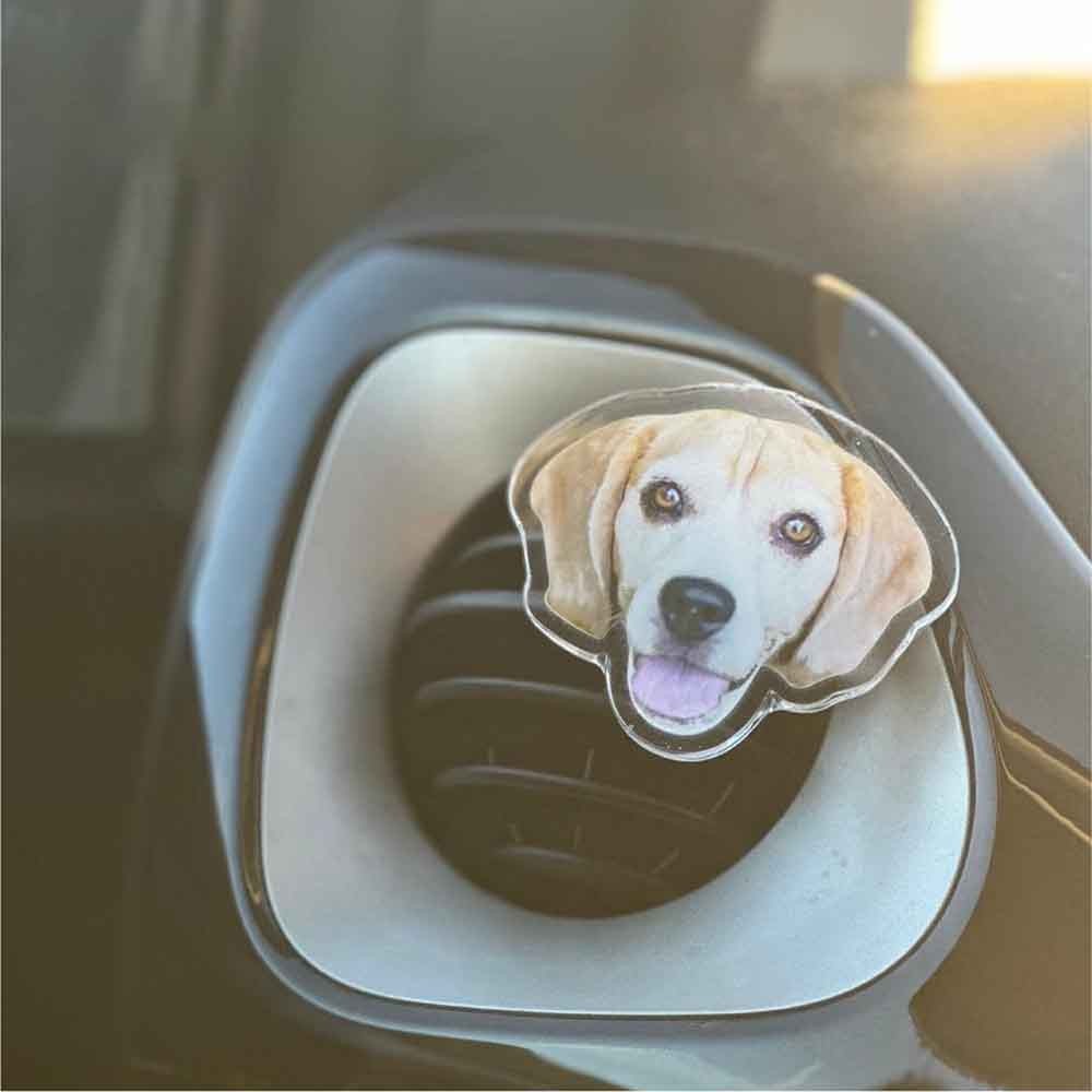 Personalized Acrylic Cat/Dog Car Vent Clip Decoration/Acrylic/Blank Car Vent/Custom Photo/Car Vent Blanks