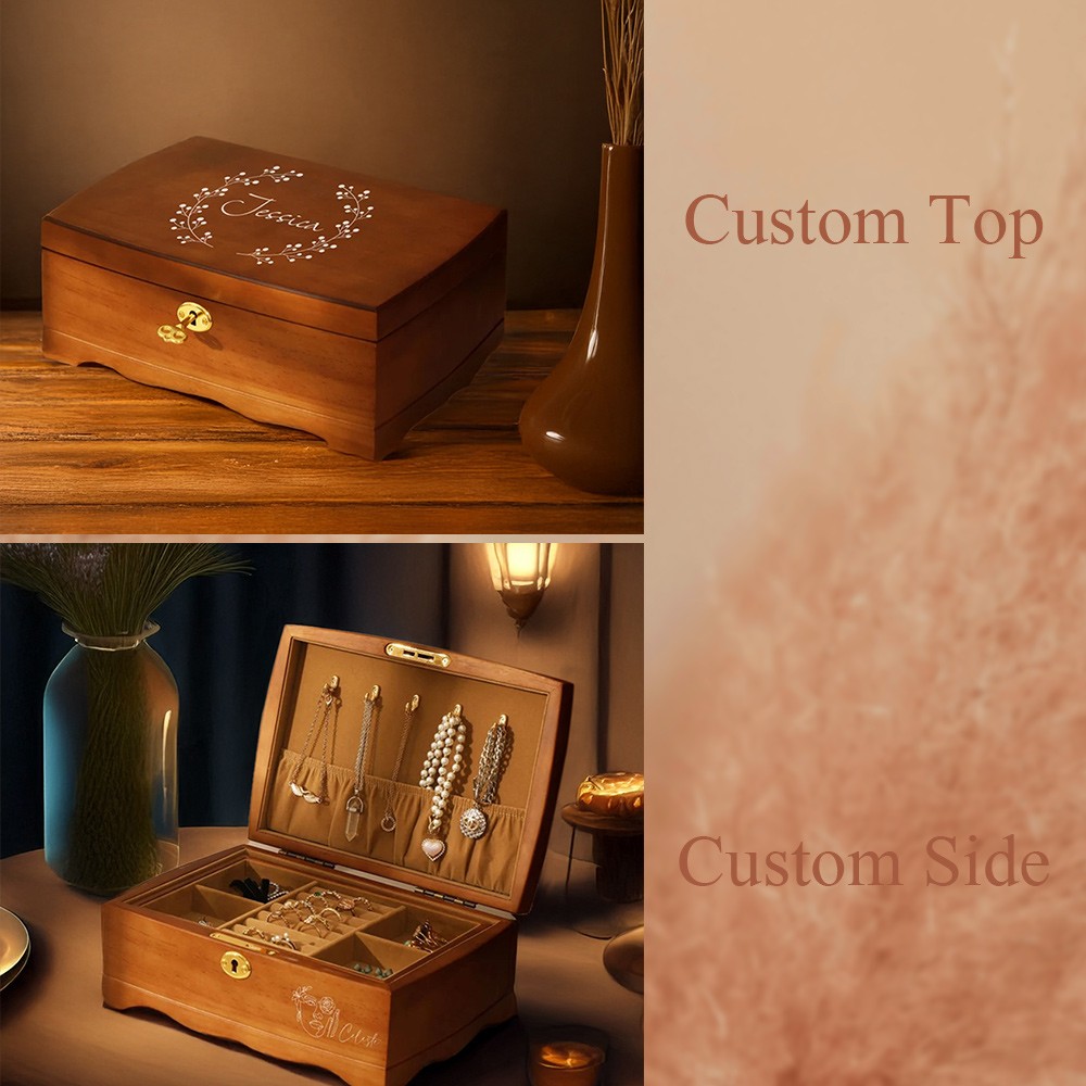 wooden box jewelry