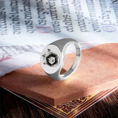 Personalized Family Signet Rings‎