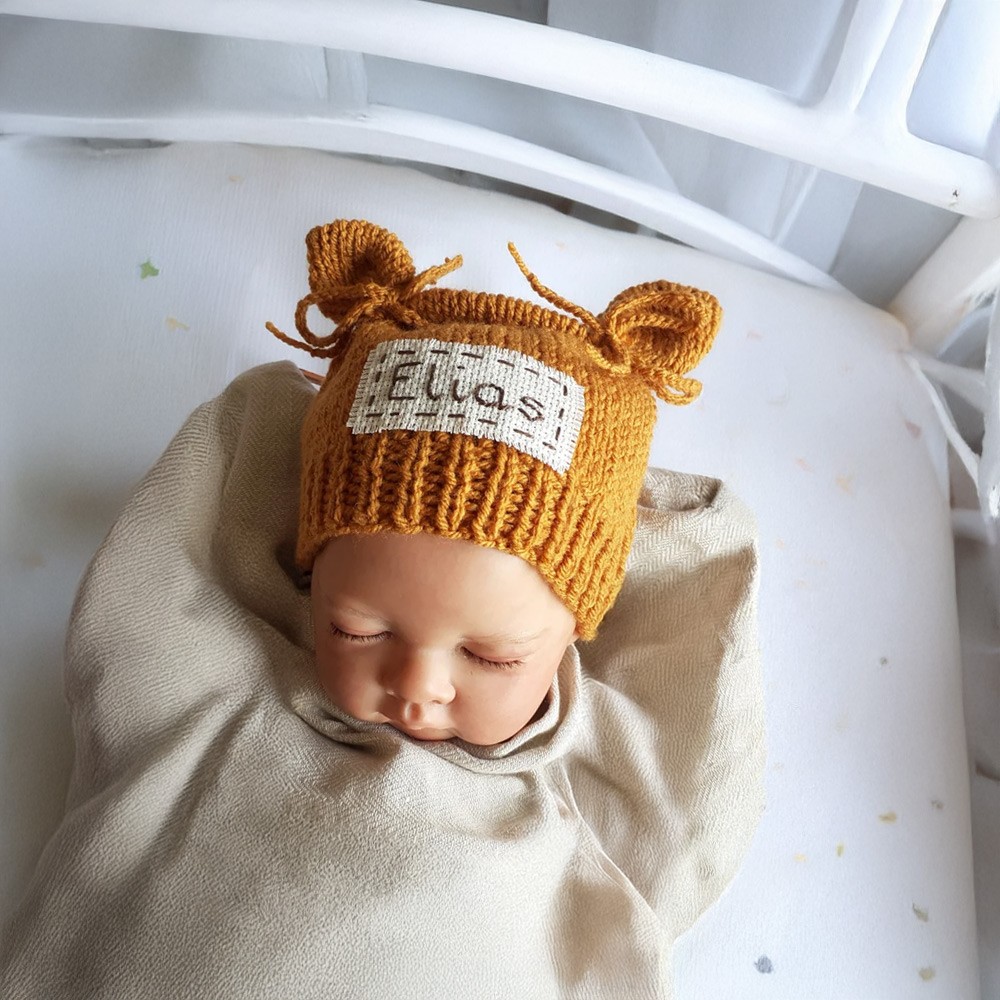 Personalized newborn hat