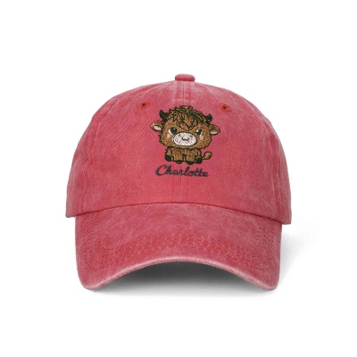 Highland Cow Baseball Cap