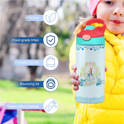 12oz Tumbler with Straw & Lid