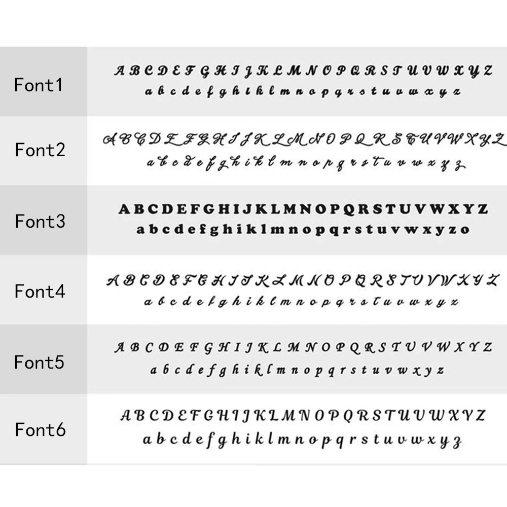 font style