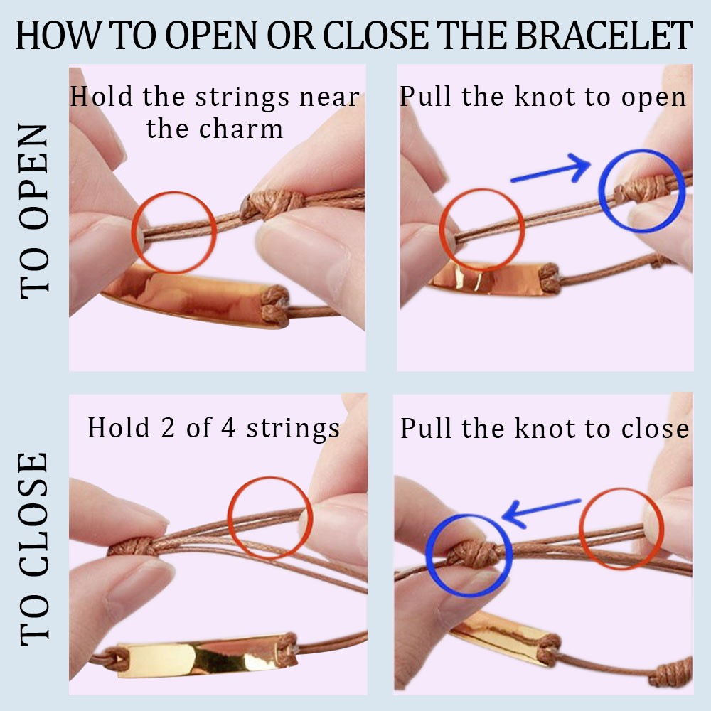 Bracelet En Corde Tressée Réglable Avec Breloques Céramique étoile De Mer Et Coquillages - Style Plage Pour Femme