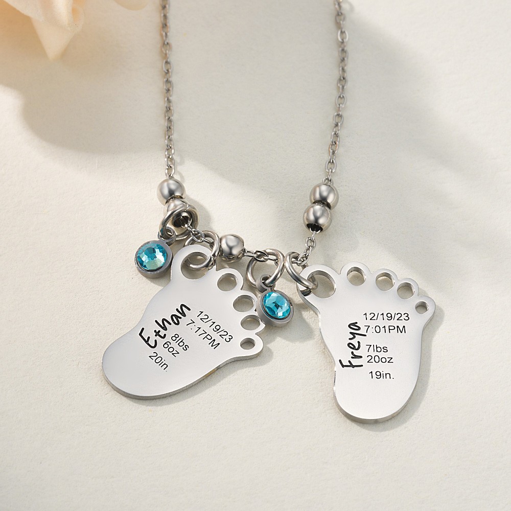 baby name necklace