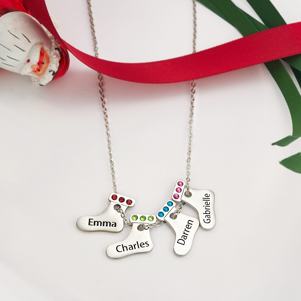 Christmas Stocking Necklace