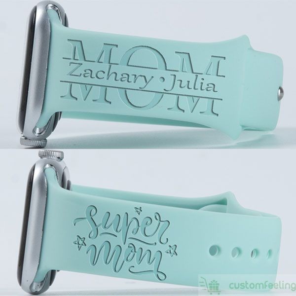 Custom MOM Band/Strap for Apple Watch/Fitbit/Galaxy