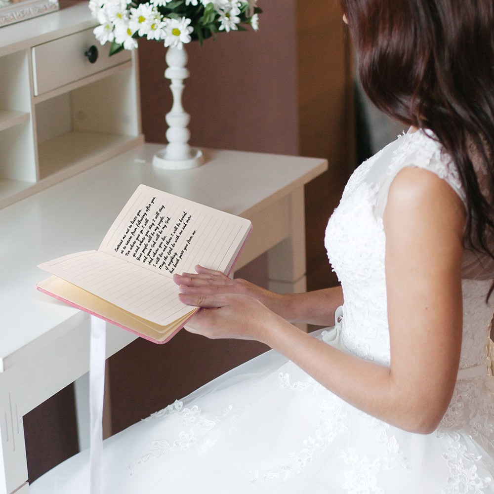 wedding notebook for bride