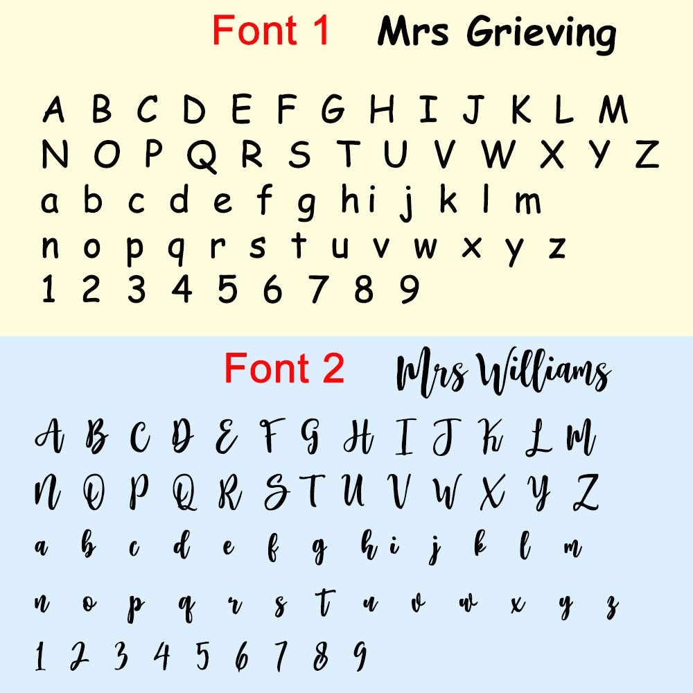 font