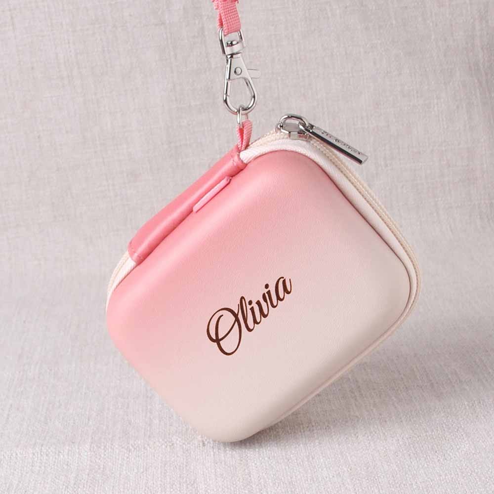 Personalized Name Multi-purpose Organizer, Cosmetic Organizer, Nail Organizer, Travel Organizer, Portable Pill Holder, Birthday Gift, Christmas Gift for Her