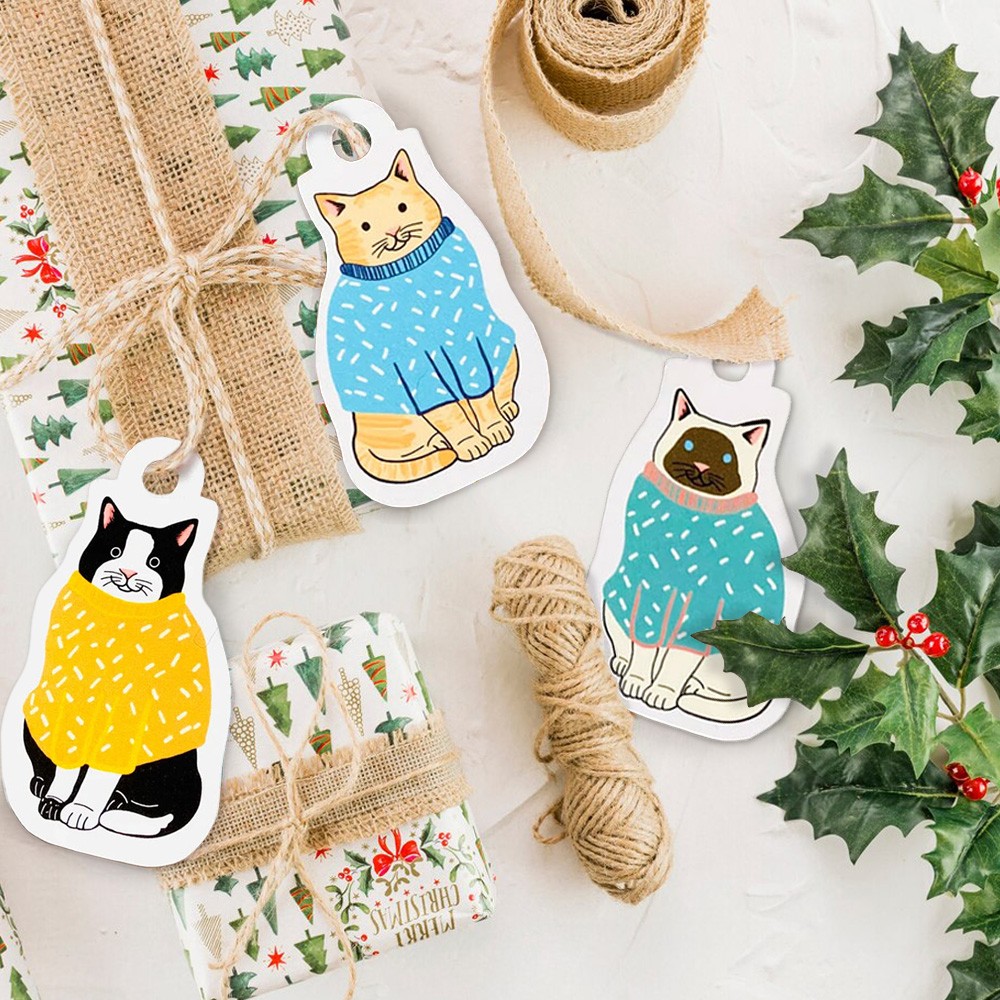 Holiday Gift Bag Tags