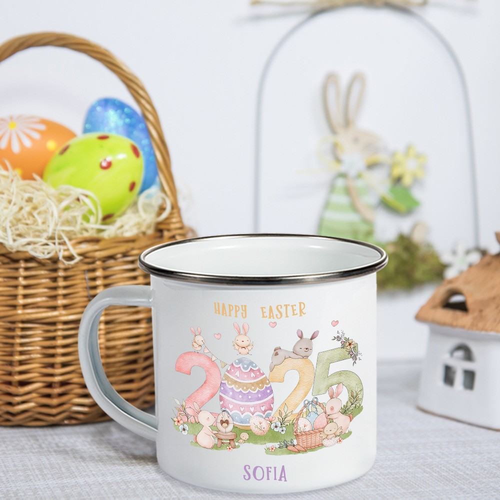 easter bunny mug for children