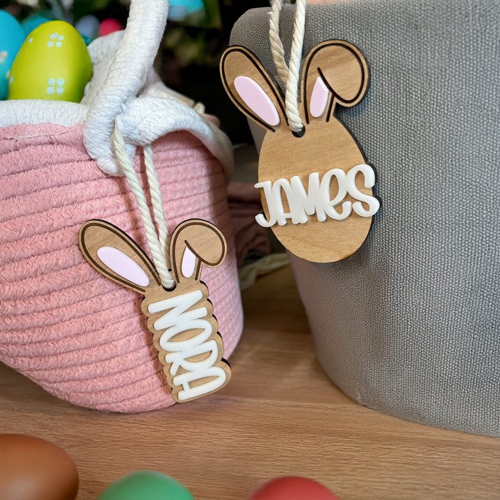 bunny name tags