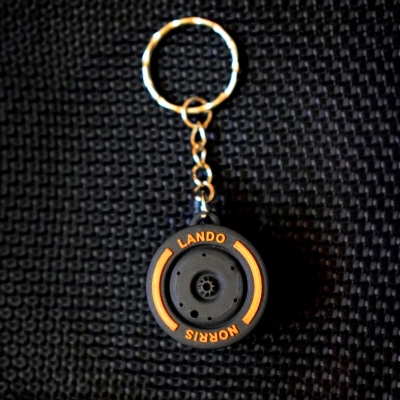 Personalized Name & Number Keychain, Formula 1 Decor, Racing Accessory, Unique Bag Name Tag, Birthday/Anniversary Gift for Motorsport Fans/Friends