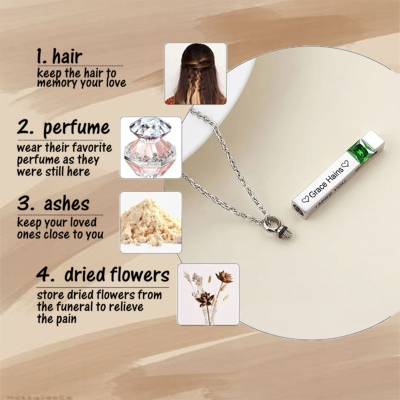 necklace for ashes of loved one