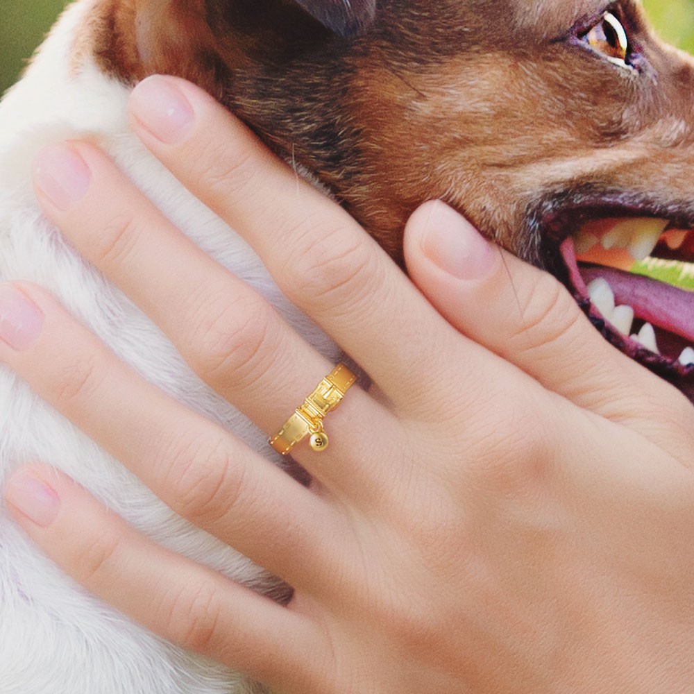 personalized pet memory ring