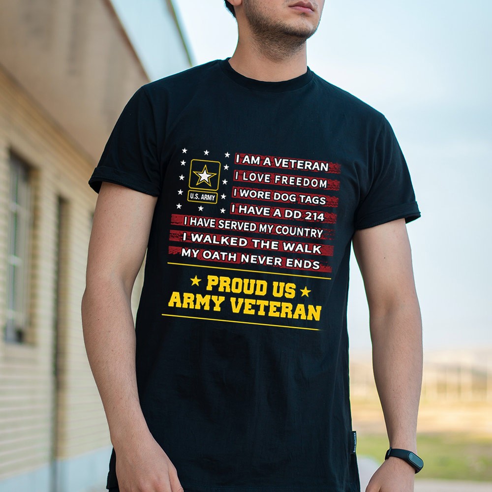 Insignia T-shirt for Veteran