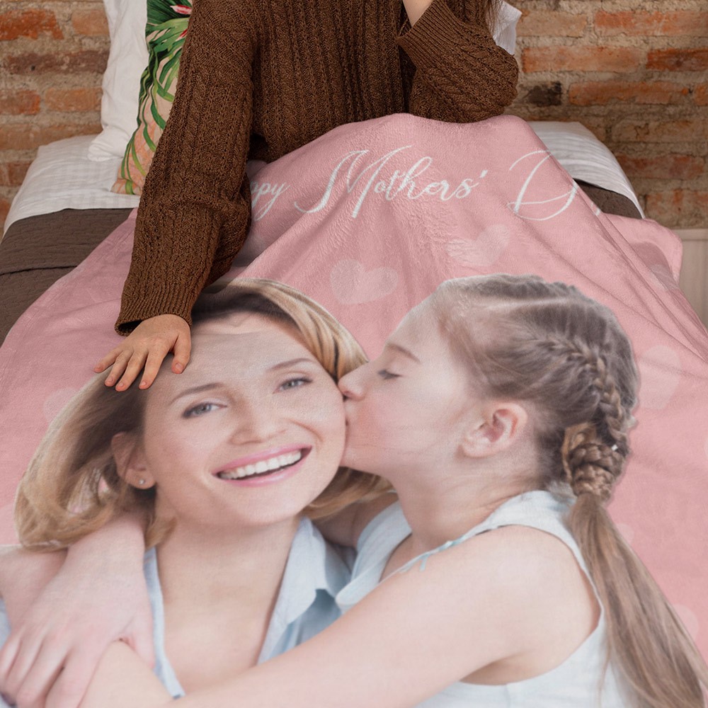 Personalisierte Mama-Decke