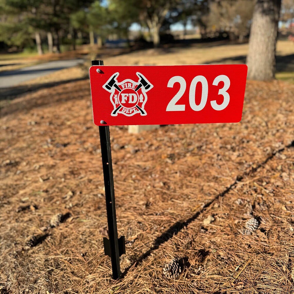 Personalisiertes Adressschild, reflektierendes Hausnummern-Adressschild „Team Spirit“, doppelseitiges Außendisplay, gut sichtbares Hausnummernschild