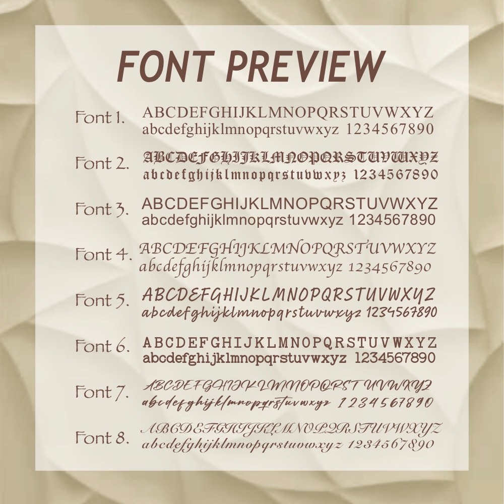 font