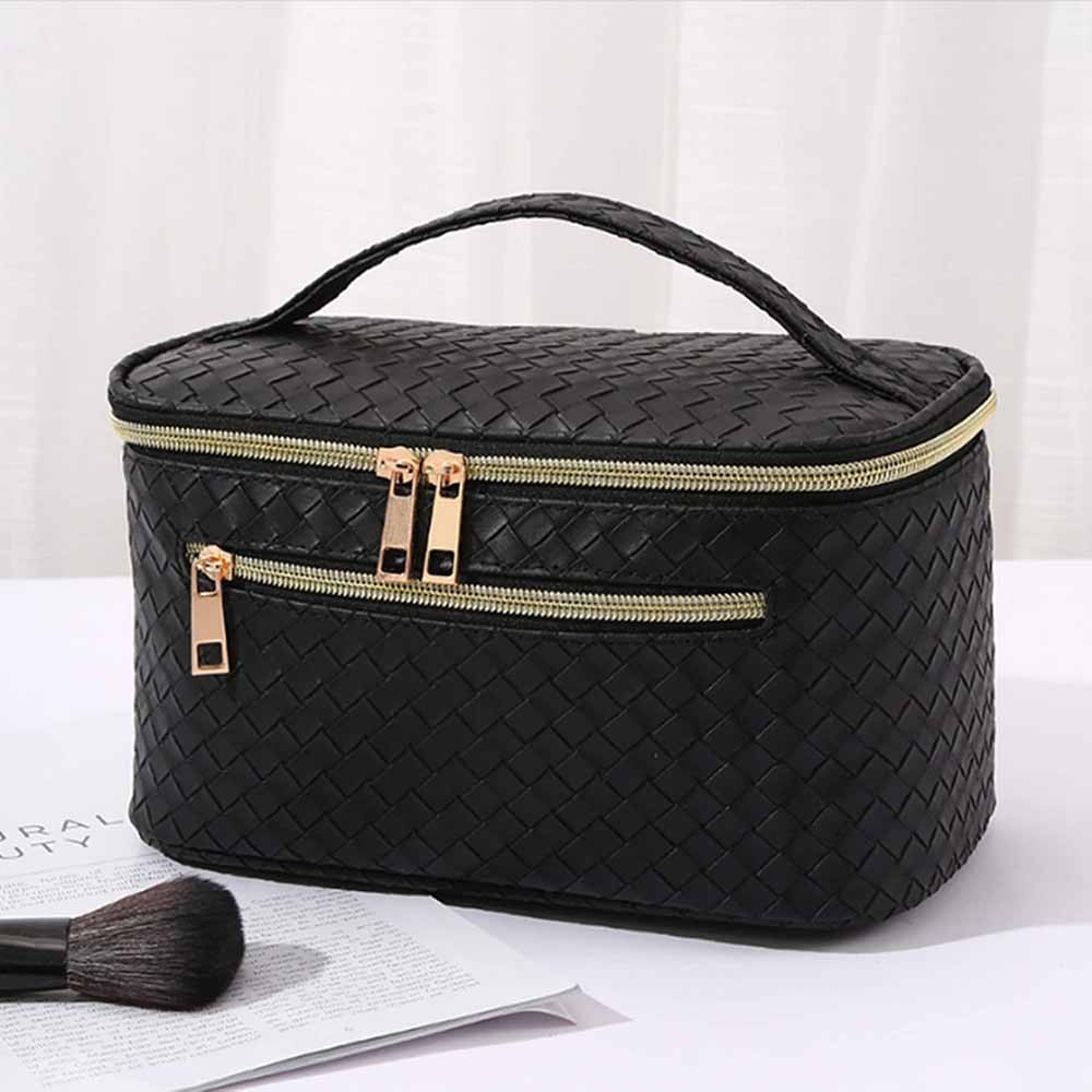 Personalized Makeup Bag for Bridesmaids, Monogrammed Bridal Gift, Travel Cosmetic Storage Bag for Weddings & Parties