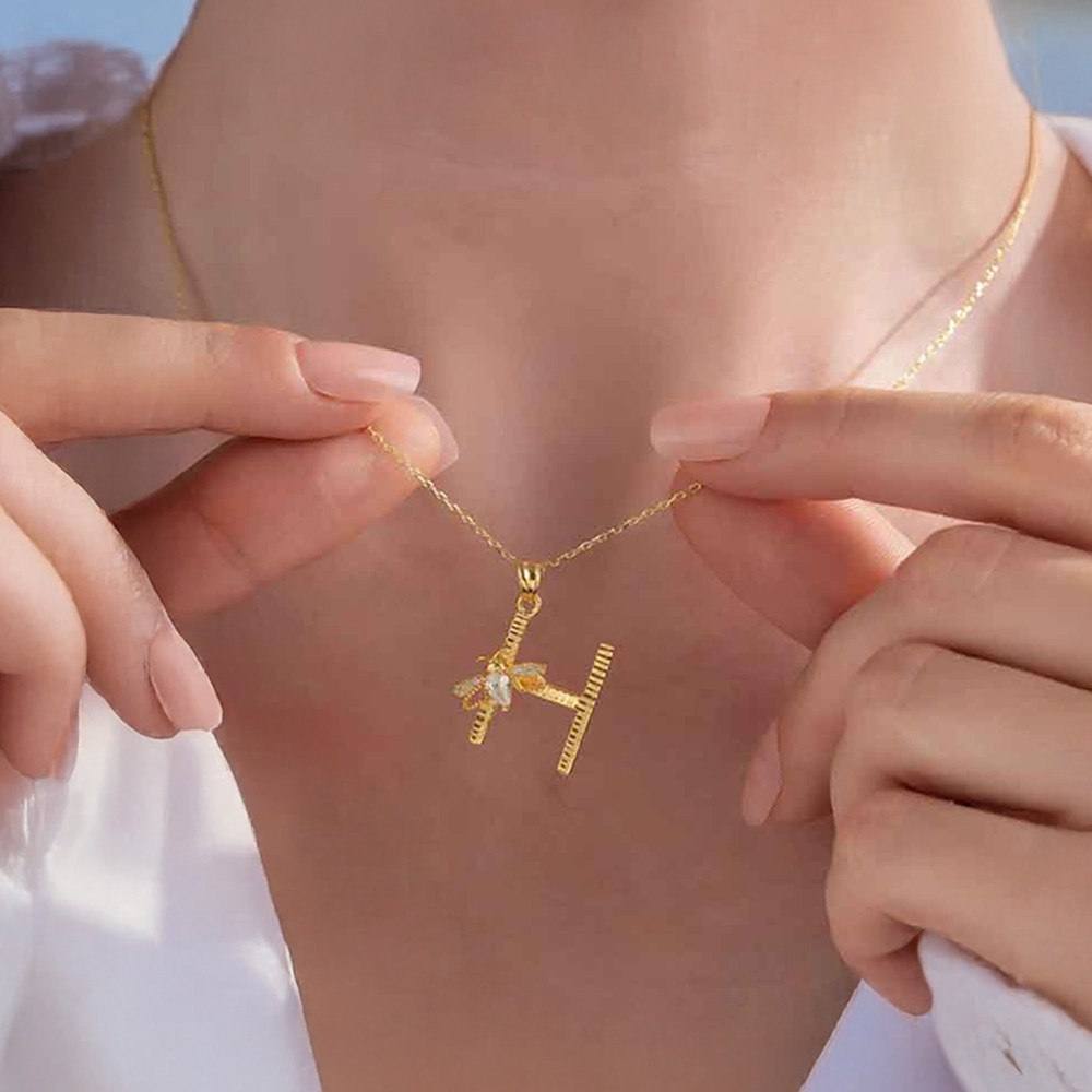 with Honey Bee Birthstone