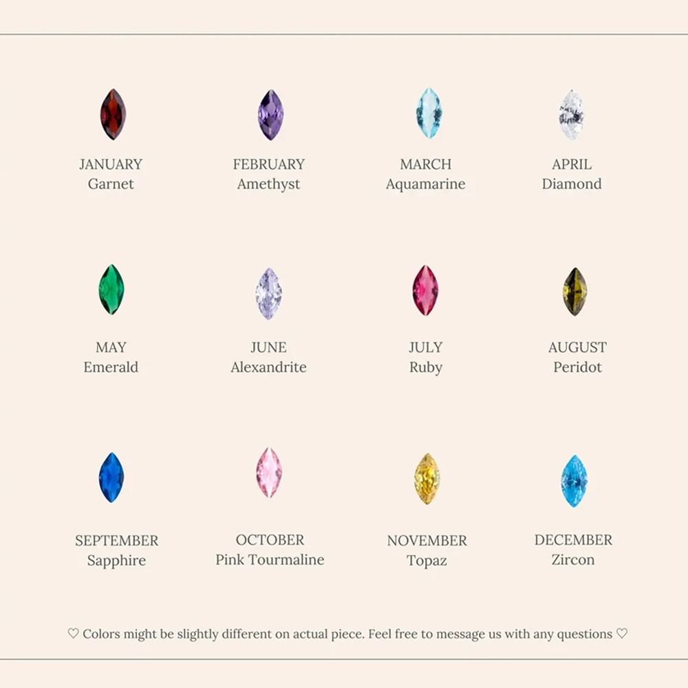 marquise birthstone