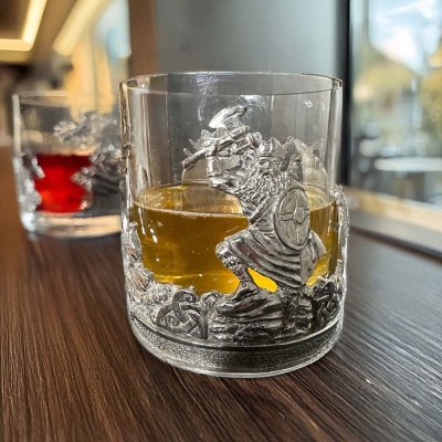 crystal whiskey glasses