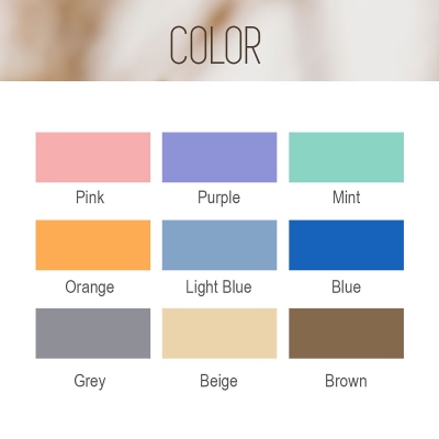 available in multiple colors