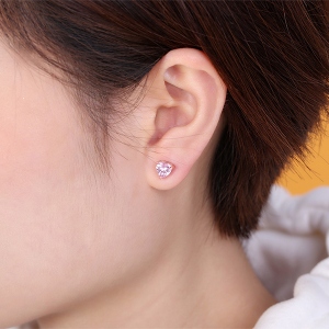 Birthstone stud earrings