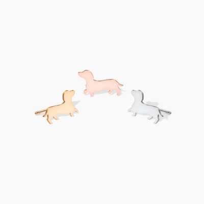 Personalized Cat/Dog Asymmetry Earrings with Double Names, Sterling Silver 925 Cute Cat/Dog Stud Earrings, Birthday/Christmas Gift for Her/Cat & Dog Lovers/Owners