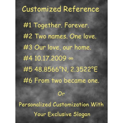 Personalized Double Initials & Hearts Partner Block, Couple Block with Wooden Base, Home Decor, Valentine's Day/Anniversary Gift for Him/Her/Couple