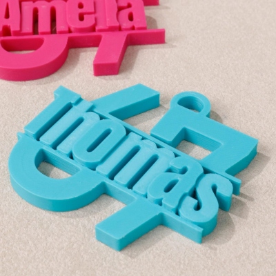 Personalized 67 Six Seven Keychain with Name, 3D Printed Backpack Charm, Eclipse Holiday Keepsake, Birthday Gift for Children/Teens/Meme Enthusiasts