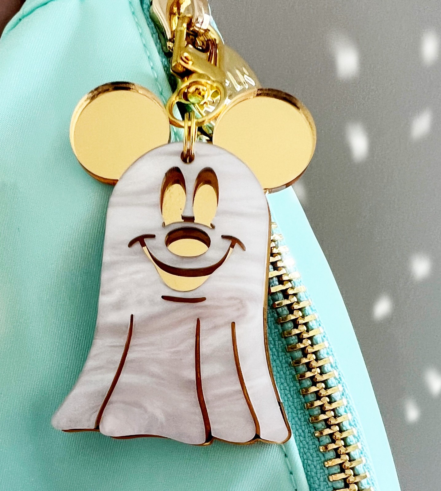 Customize Your Own Ghost Mickey Bag Charm