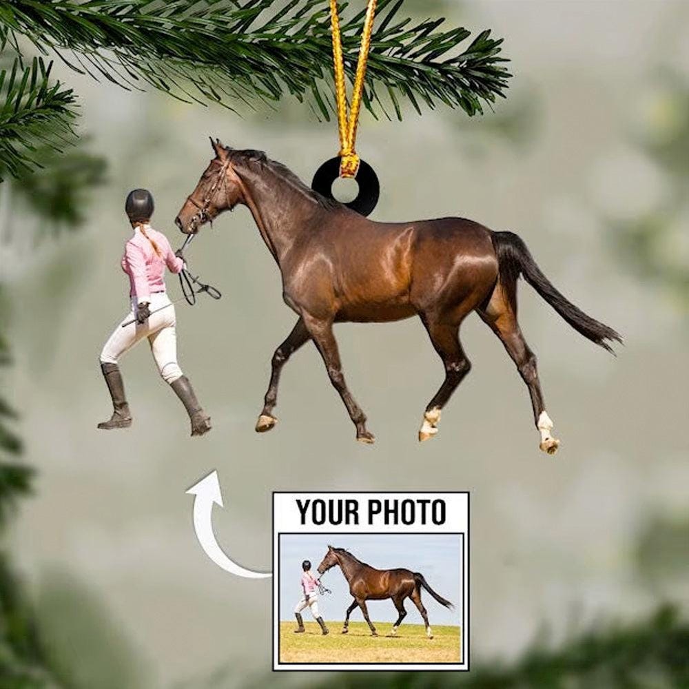 Horse Riding Ornament