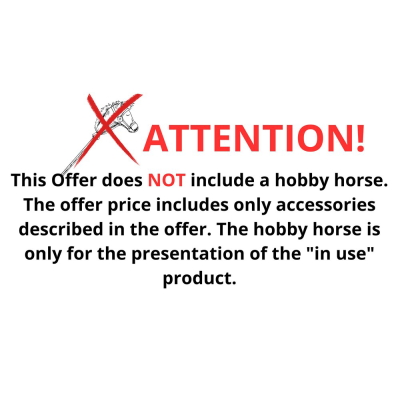 Cute Fly Mask for Hobby Horse – Colorful Earmuffs with Ear Bones, Perfect Horse Lover Gift for Hobby Horse Fans
