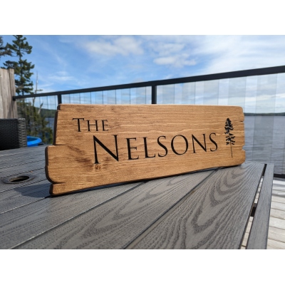 Custom Carved Wood Sign, Rustic Charm for Your Cabin, Home, or Ranch, Perfect Personalized Decor for Every Space