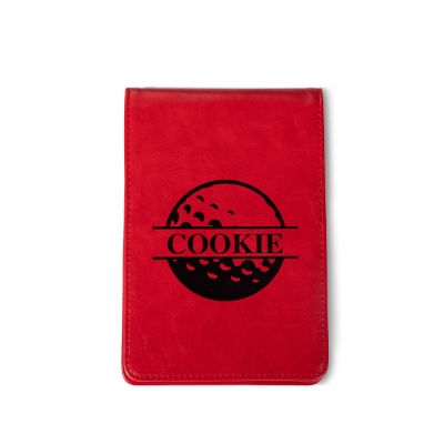 Leather Golf Scorecard Holder