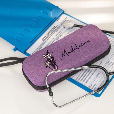 custom stethoscope holder box with name