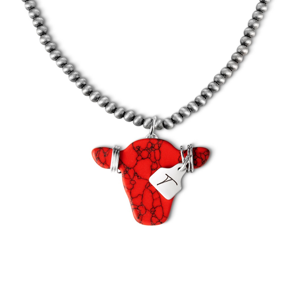 Collier Vache Best Friends - Pendentif Animal Mignon Pour Homme/femme