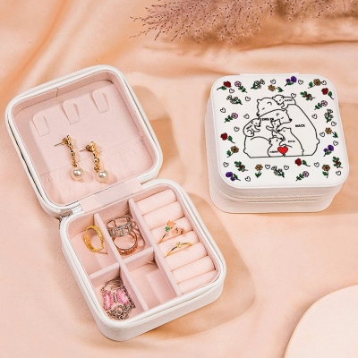birthflower jewelry box