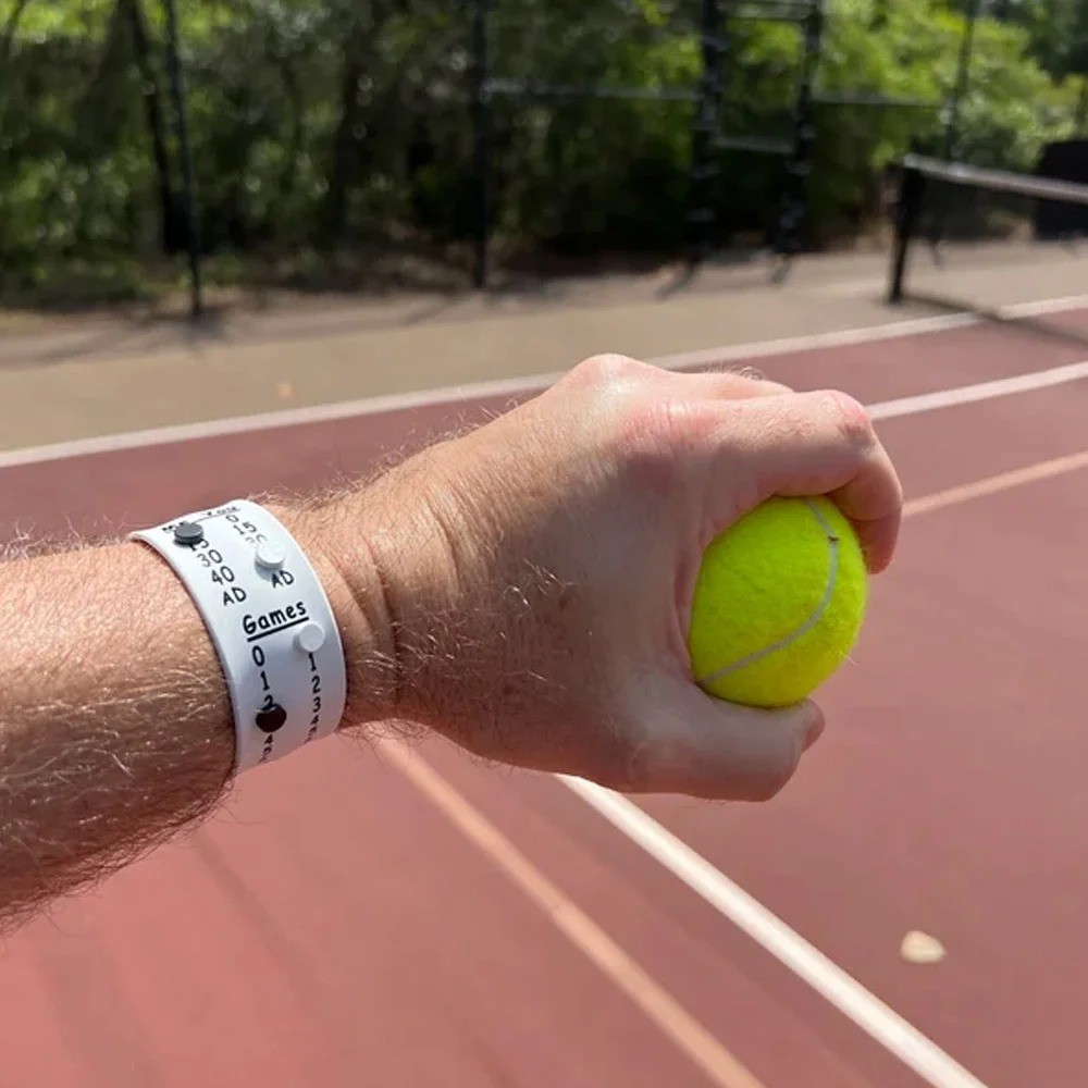 Personalized Tennis Point Band, Gift for Tennis Player, Tennis Accessory