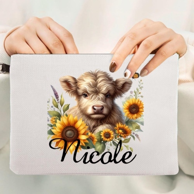 personalized cosmetic bag