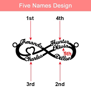 Infinity Name Necklace 