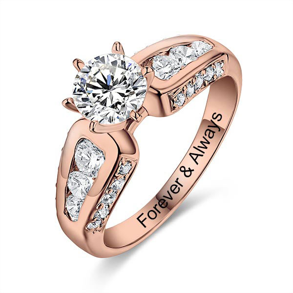 gold promise rings