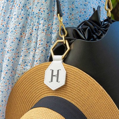 (2 pcs)Custom Initial Travel Hat Holders