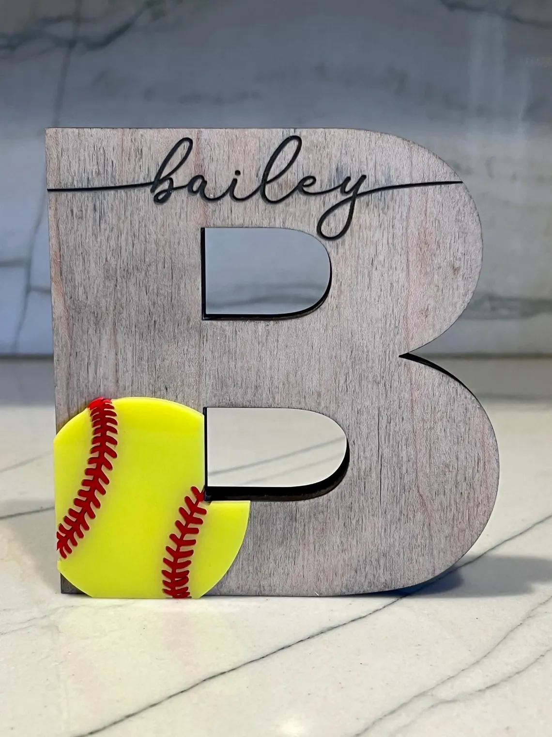 Personalized Volleyball Home Decor, Football Senior Banquet Gift, Baseball Gift, End of Season Sports Gift