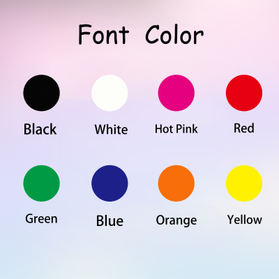 font color