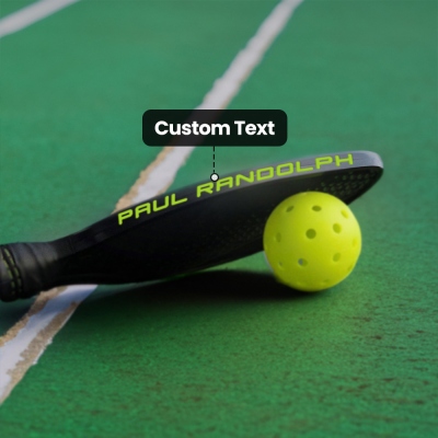 (Set of 3PCS)Custom Pickleball Paddle Decals Name Label Stickers, Edge Guard Decal, Pickleball Paddle Edgeguard, Personalized Pickleball Gift