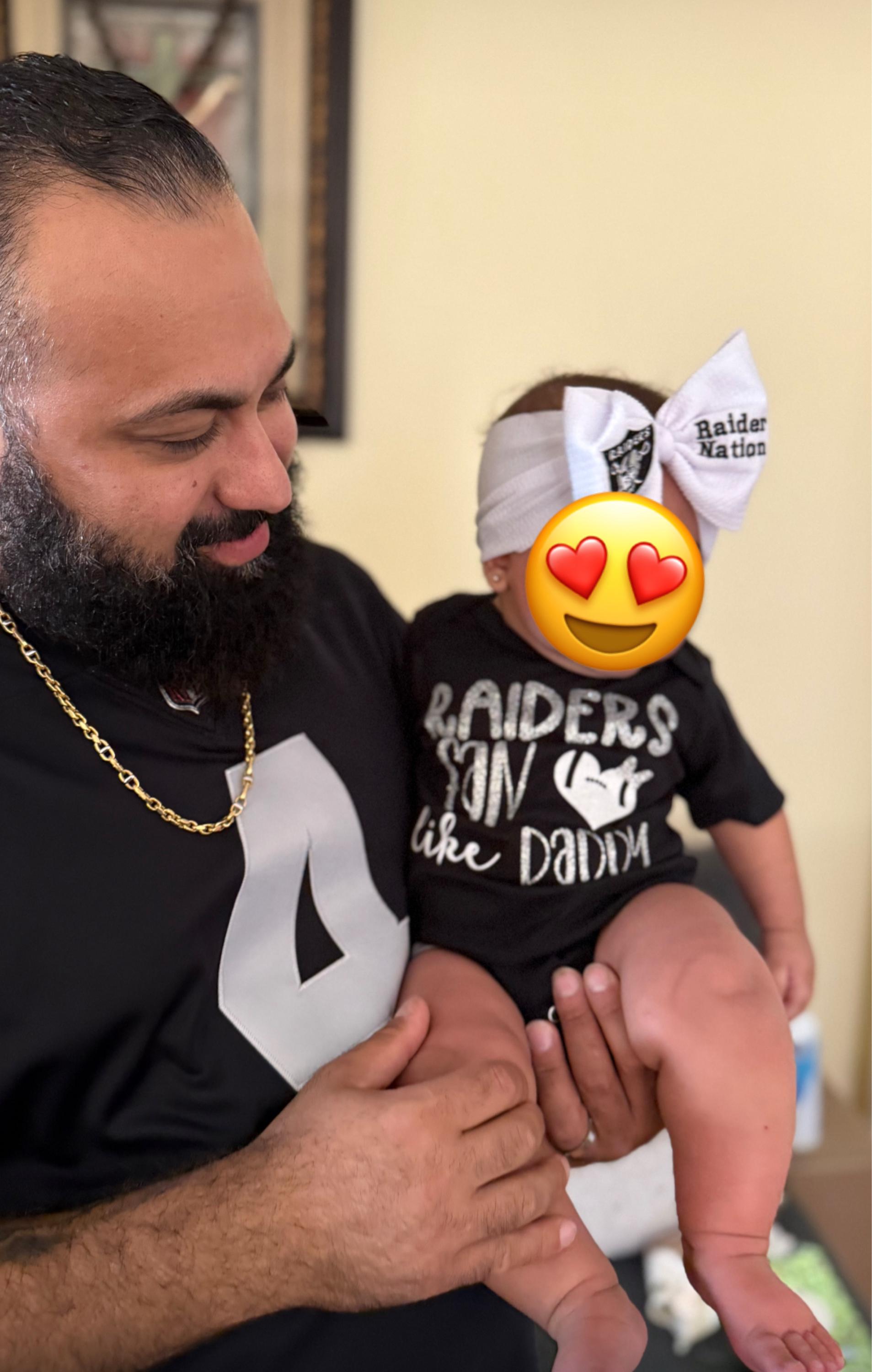 Game Day Baby Headwrap Bow